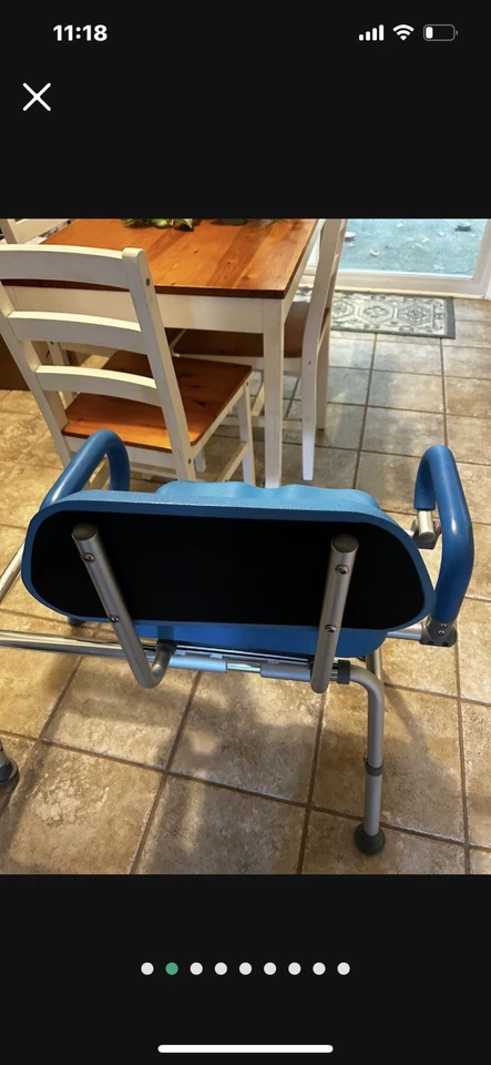 Platinum Health Carrusel Silla de Ducha Deslizante y Giratoria Bañera Banco de Transferencia Foto 2 de 4