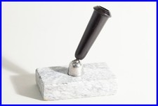 Vintage 1940s Granite Pen Stand Fountain Pen Holder For Peli 400