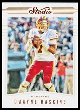 2019 Panini Chronicles Dwayne Haskins S2 Studio Washington Redskins