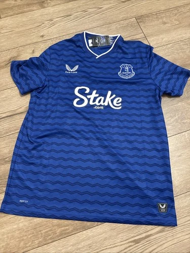 Everton FC Home Short Sleeve Shirt 25/26 Grealish 18 Large
