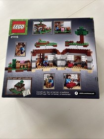 LEGO Minecraft: The First Night (21115) - Complete Set w/ Box, #ed Bags, Manual