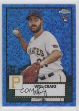 2021 Chrome Platinum Anniversary Blue Mini-Diamond Refractor Will Craig 0hw6