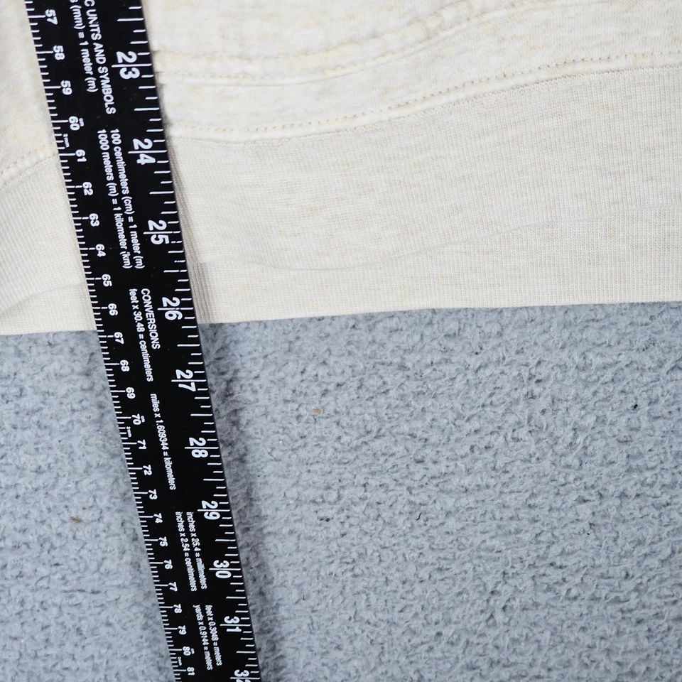 Sudadera con Capucha Nike Para Mujer Grande Crema Brezo Swoosh Manga Larga Pullover AJ6315-258 Foto 3 de 4