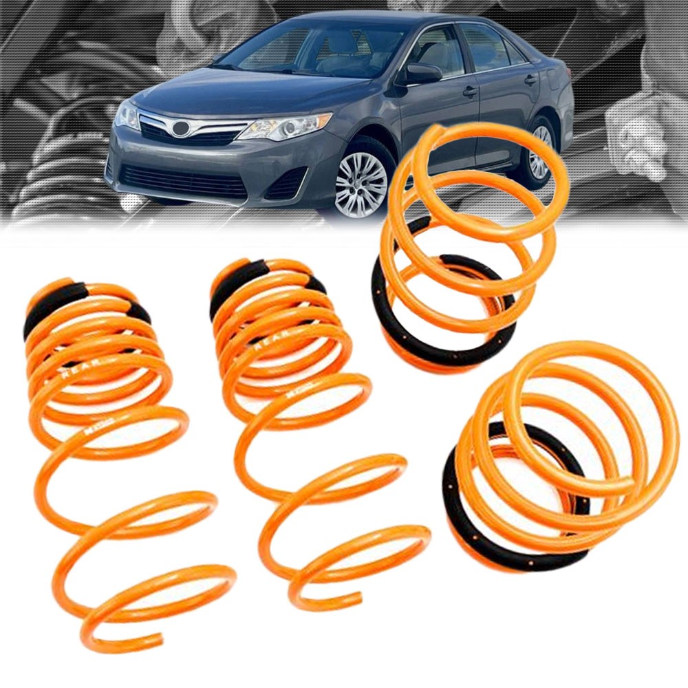Megan Front & Rear Orange Street Lowering Springs Kit For 12-17