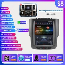 Car Radio Stereo For 2013-2018 Dodge Ram 1500 2500 3500 CarPlay 9.7" GPS 8 128GB