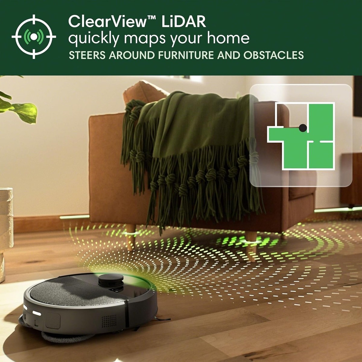 iRobot Roomba Plus 405 Combo Vacuum & Mop w/ AutoWash Dock