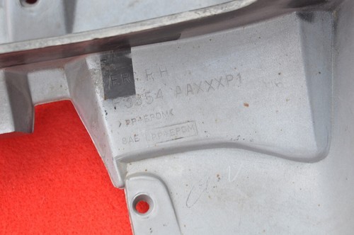 JDM NISSAN SKYLINE GTS GT R34 SEDAN MUD FLAP GUARD SET OEM F3855-AAXXXP1 - Picture 11 of 19