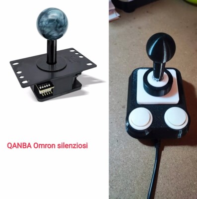 Joystick Competition Pro 5000, Qanba, Silent Commodore Amiga, C64/128, Atari