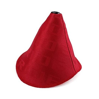 Universal Shift Boot Cover,Fabric Shifter Manual/Auto Shift Knob Boot Dust 