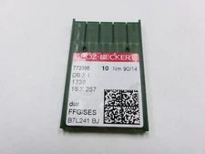 50 SIZE 90/14 GROZ BECKERT 16X257 16X231 DBX1 SEWING MACHINE NEEDLES A504