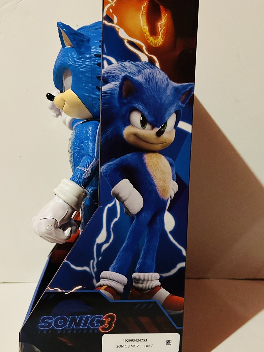 Sonic The Hedgehog 3 Ultimate Talking Sonic Figure Toy Jakks NEW