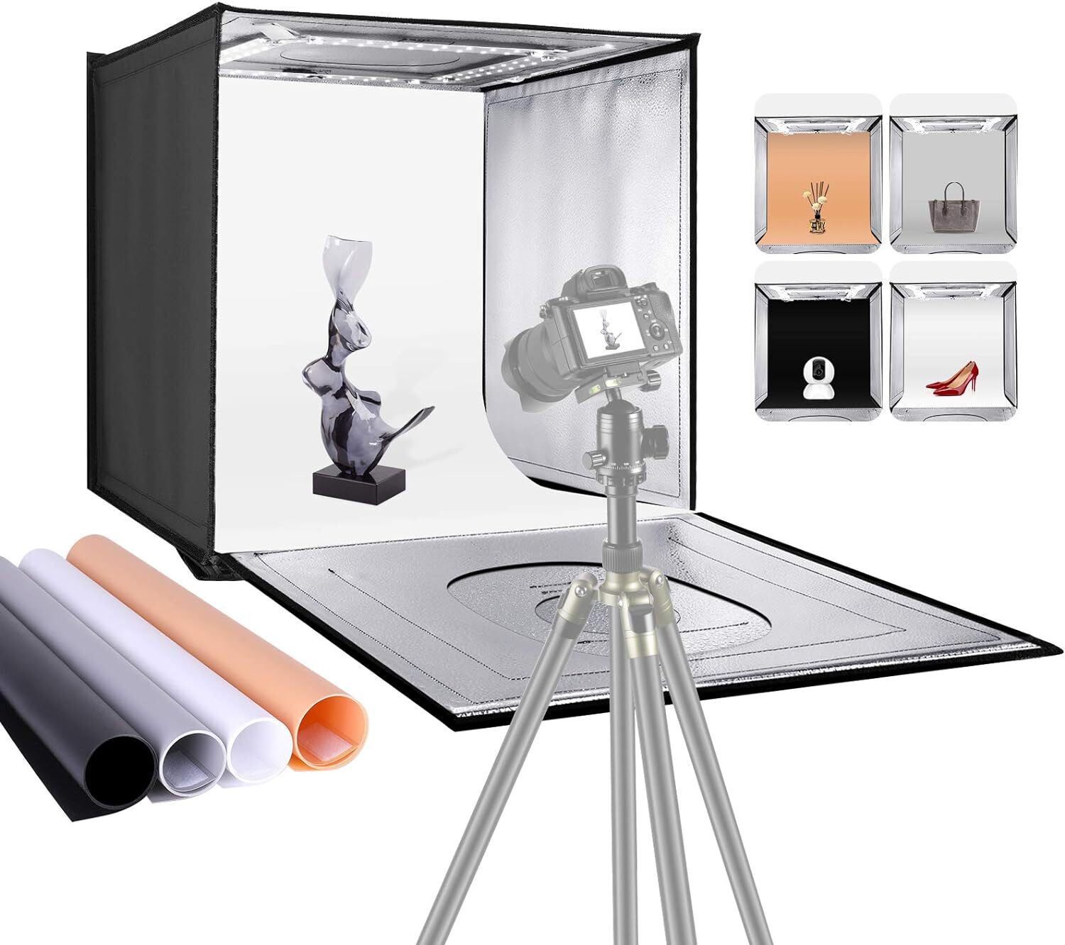 NEEWER Photo Studio Luce Scatola 50x50cm Tenda di Ripresa