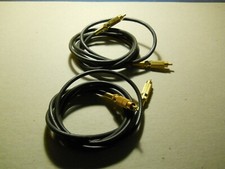 Excellerator Stereo Speaker Cables Gold-Tipped (Pair) (6 Foot Each)