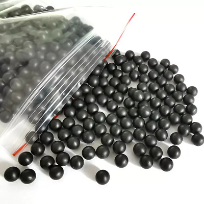 Black Round Solid Rubber Ball Bouncy Balls Training ball Diameter 2mm to 100mm