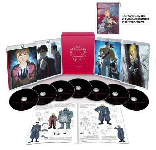 Fullmetal Alchemist Brotherhood Limited Edition Blu-ray Box Set 1