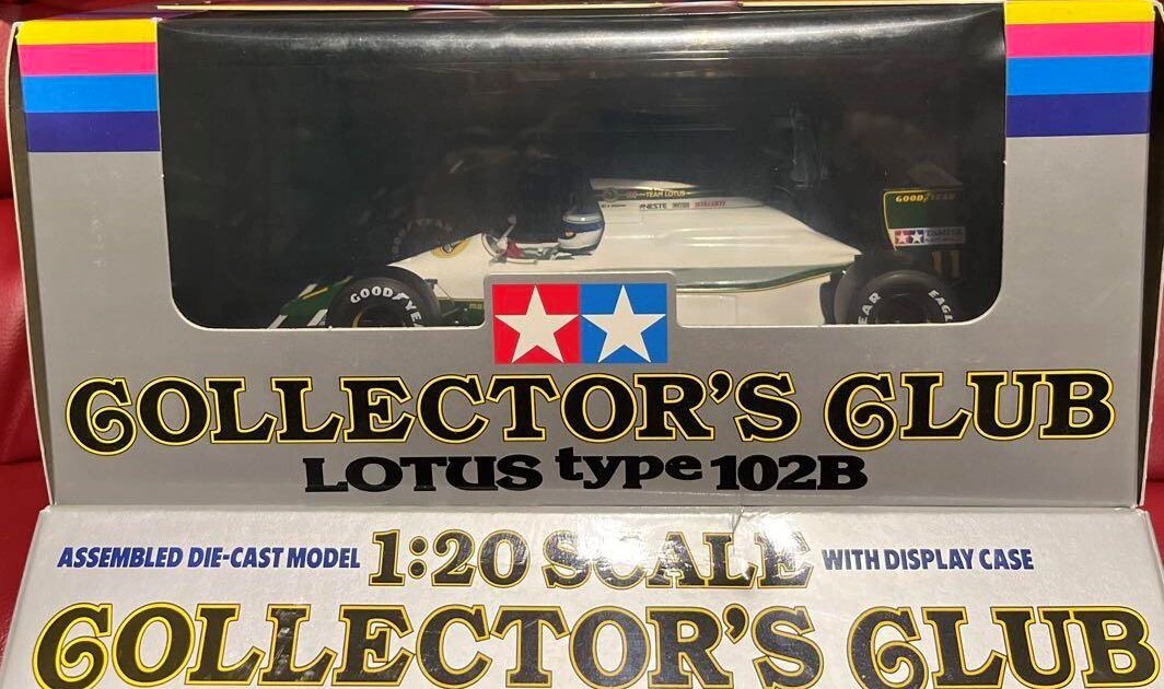 ★美品★TAMIYA 1:20 LOTUS TYPE102Bコレクターズクラブ タミヤ 1/20スケール ロータス102B コレクターズクラブ