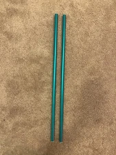 Lovesac Sactional Storage Poles Turquiose Painted Aluminum (2 Pack)