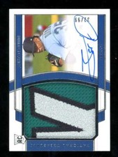 2020 Panini National Treasures Justin Dunn #165 Rookie Auto Patch /99 FX1080