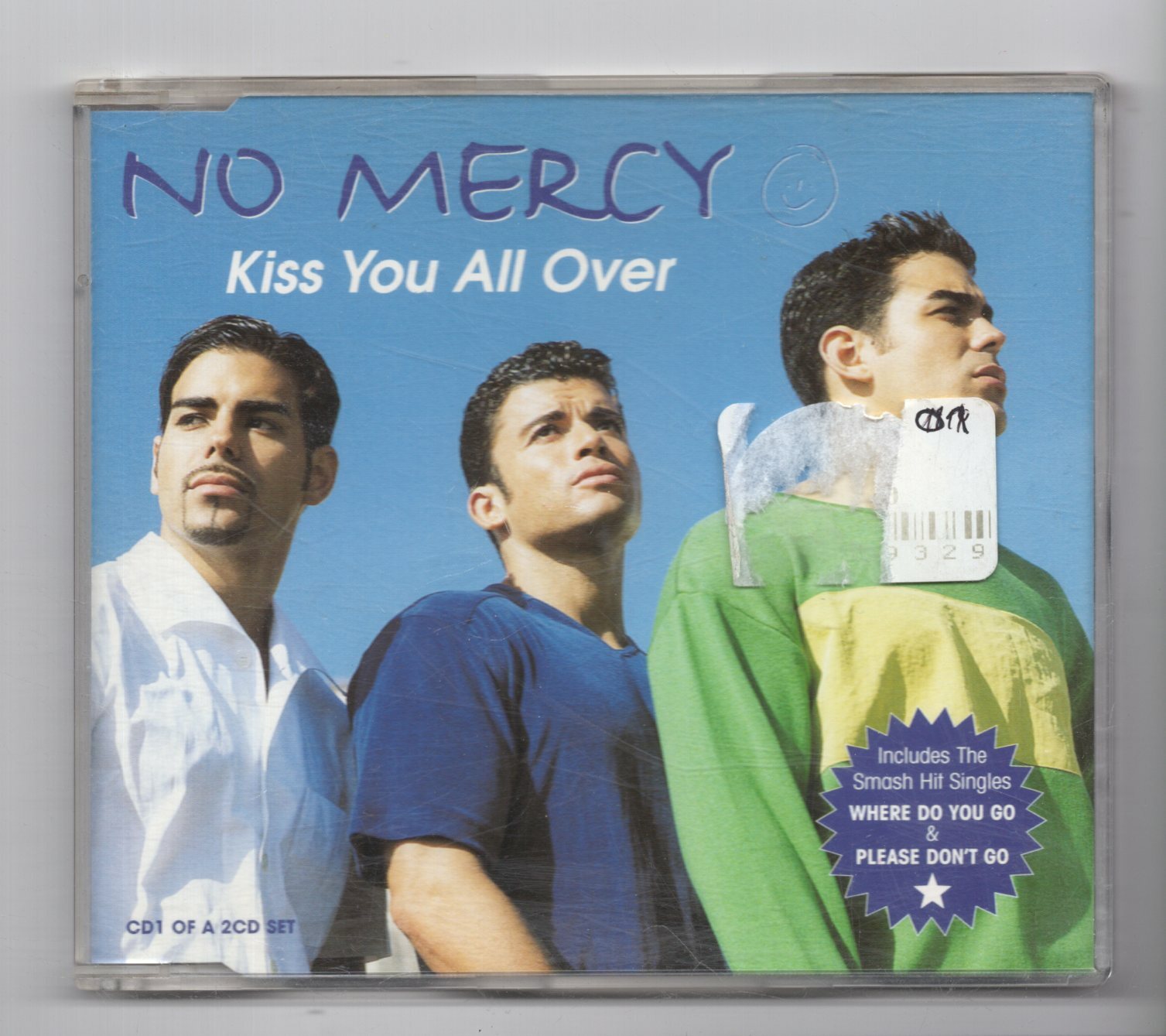 (JT779) No Mercy, Kiss You All Over - 1997 CD