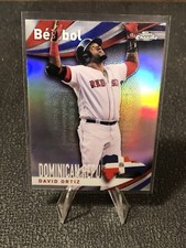 2021 Topps Chrome David Ortiz #B-2 Refractor Beisbol Dominican Boston Red Sox