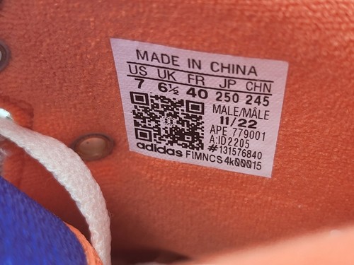 Adidas Attitude Hi NY New York Knicks Mens Basketball Shoes White Size 7 ID2205 - Picture 8 of 11
