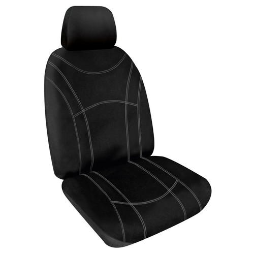 SINGLE PREMIUM WEATHERPROOF NEOPRENE SEAT COVER FOR FERRARI 365 GT 2+2 - Picture 2 of 2