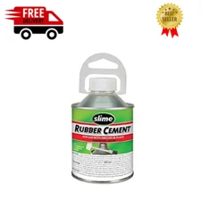 Rubber Cement Tire Repair Glue Brush Applicator Use With Plug_ 8 Oz