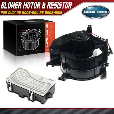 Resistenza Motore Ventilatore HVAC Per Audi A6, R8, S6 – Ricambio 4F0820521, 6 Pin, Colore Nero/argento - 3