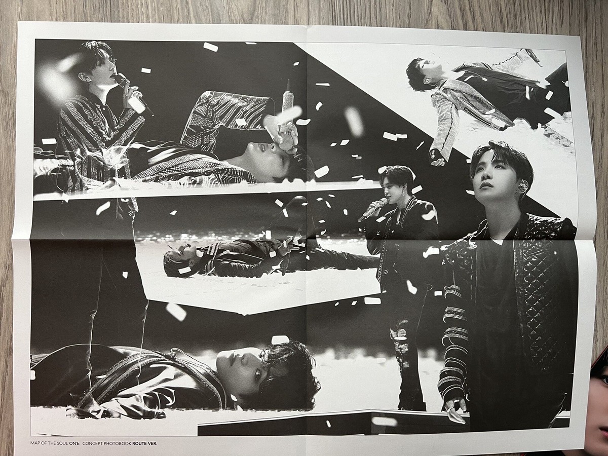 BTS MOTS ON:E Concept Photobook - Route Version *All inclusions