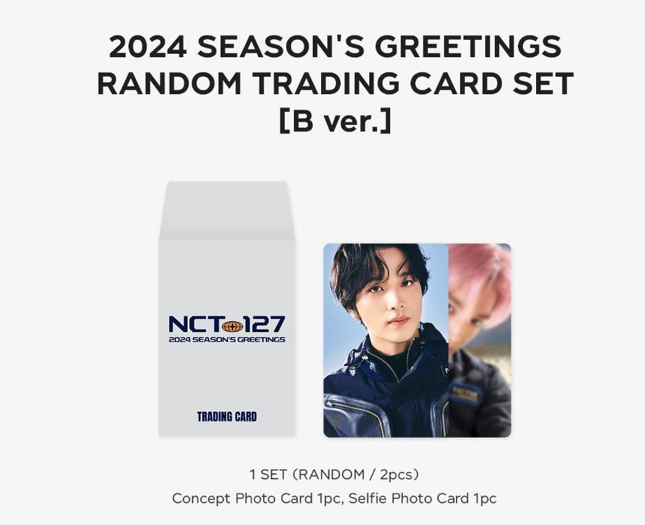 NCT 127 2024 SM ARTIST SEASON'S GREETINGS OFFICIAL MD RANDOM