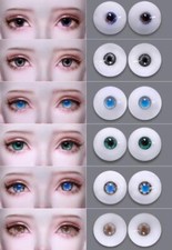 New Colorful Resin Eyes For 1/3 1/4 1/6 1/8 1/12 BJD Doll 5