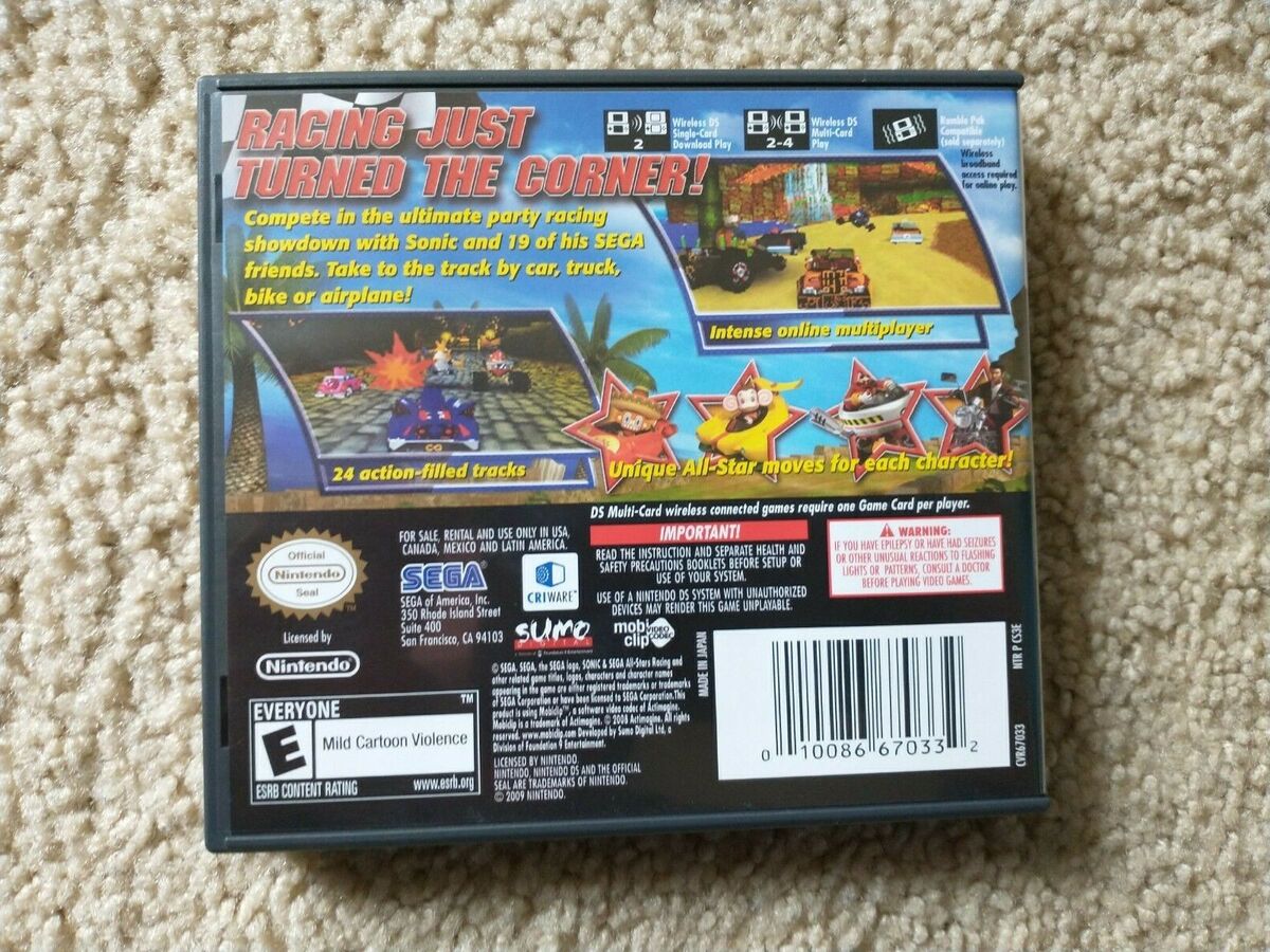 Sonic Classic Collection On Nintendo DS Cut Content Including A Crazy Taxi  4 Pitch