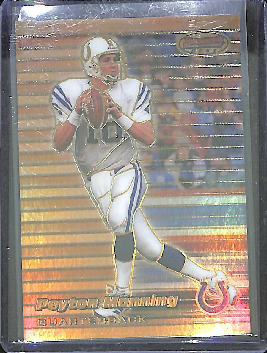 1999 Bowman's Best Refractor #70 Peyton Manning No 91 of 400