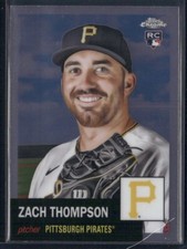 Zach Thompson Rookie RC 2022 Topps Chrome Platinum Base #93 Pittsburgh Pirates
