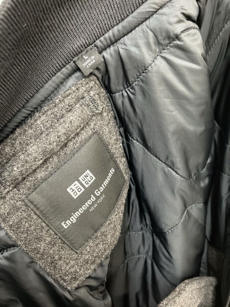 Engineered Garments NY Bomber Pufftech Uniqlo Heattech Engineered Garments NY Bomber Pufftech Uniqlo Heattech