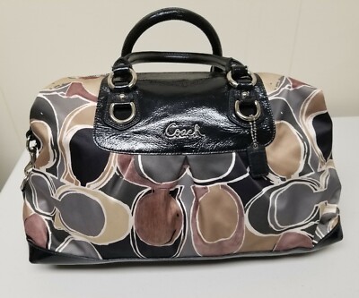 COACH コーチ シグネチャー柄 ハンドバッグ ポーチ s-l400.jpg