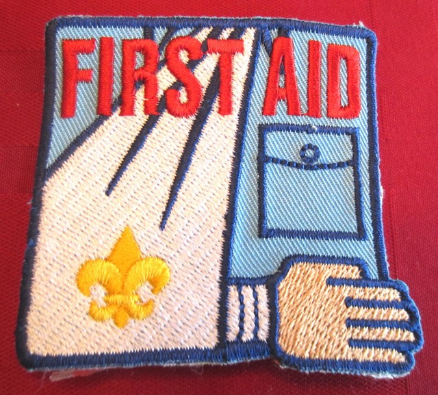 Bsa Boy Scout Uniform Patch Bsa First Aid Award eBay