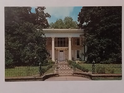 Ante Bellum House York South Carolina Confederate Colonel Postcard