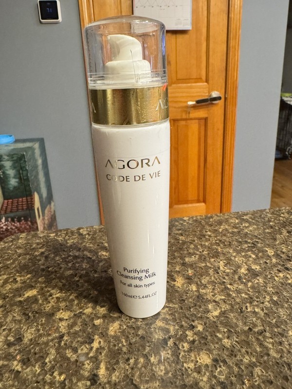 NEW, SEALED AGORA Code de Vie Facial Cleansing Milk for Face 5.44 FL OZ