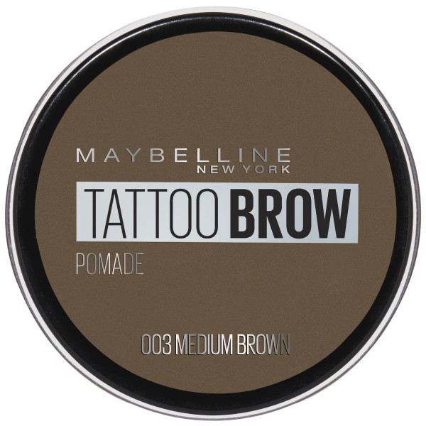 3600531516734 Помада для бровей Maybelline Tattoo Brow pomada do brwi 003 Средне-коричневая, 3,5 м