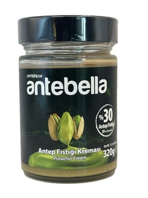 ANTEBELLA PISTACHIO CREAM 320 GRAM (11.3 Oz)  - 30 % PISTACHIO