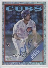 2023 Update 1988 Topps Chrome Silver Pack Mojo 26/99 Matt Mervis Auto 1o0