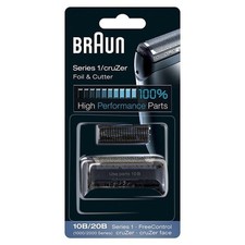 Genuine Braun Series 1 Replacement Head 10B/20B Cassette Foil Packing damaged 