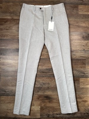 chinese dress ladies Sky Linen Dress Pants 44