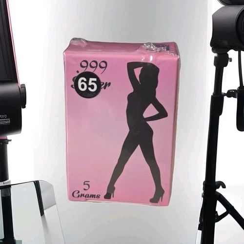 5 Gram .999 Silver Bullion Bar – Pan Silhouette Design Sealed