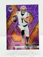 2025 Panini Mosaic Jamarr Chase Purple Scope #11 Cincinnati Bengals