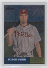2010 Topps Heritage Chrome 1293/1961 Jayson Werth #C106 0g4