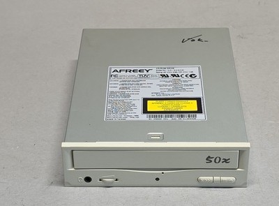 Afreey CD-2050E 50x IDE CD-ROM Drive Beige 5.25'' Vintage 1999