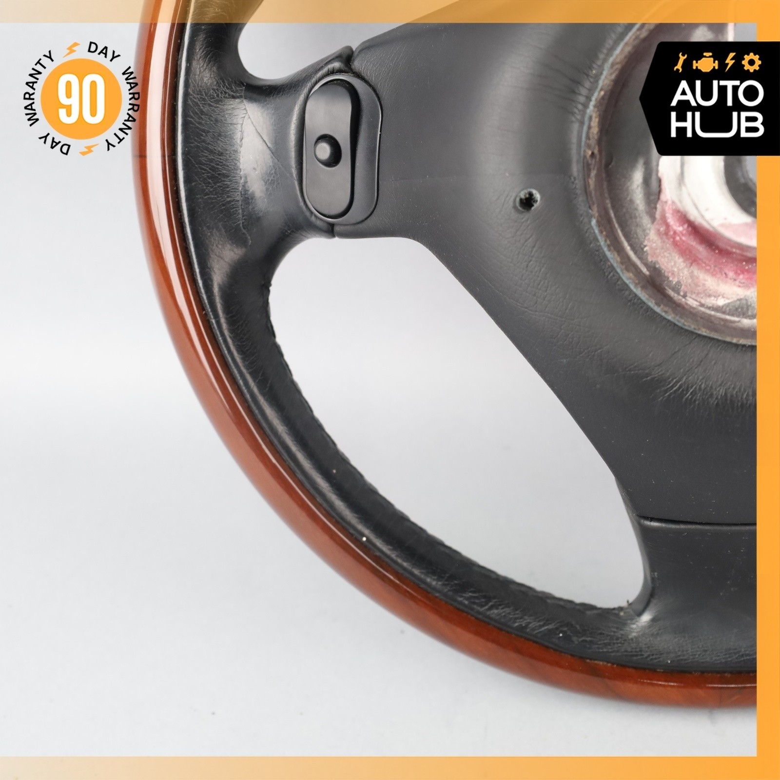 08-19 Maserati GranTurismo M145 Steering Wheel Rosewood Black OEM