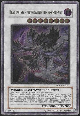 Konami Blackwing - Silverwind the Ascendant SOVR-EN041 Stardust